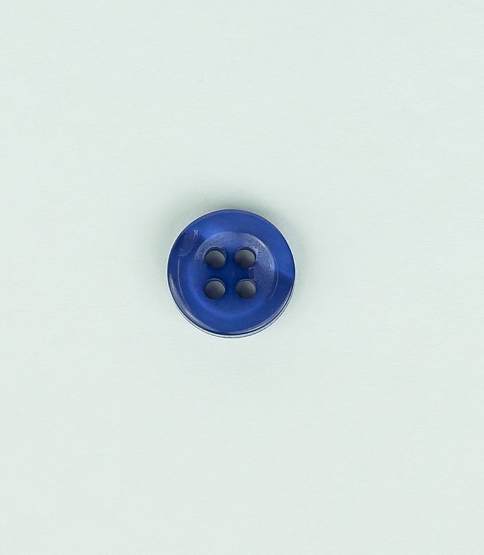 Shirt Button Size 18L x10 Royal Blue - Click Image to Close
